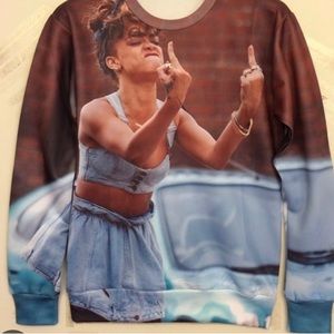 Bat Norton sweat shirt style top